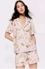 BNWT PETER ALEXANDER WINNIE THE POOH LADIES SHORTIE SET SIZE 3+ ( 24/26)