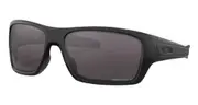 Oakley Turbine Unisex Polarised Sunglasses - Matte Black/Prizm Grey Polarised