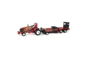 ERTL Case IH 1/32 Hot Shot Pullback Pulling Tractor with Sled 47550