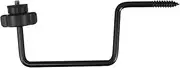 Sosoport Heavy Duty Iron Bracket Hook Adjustable Outdoor Shepherds Hook for Hunting Cameras Lights and Speakers Quick Installation for Camping and Outdoor Activities