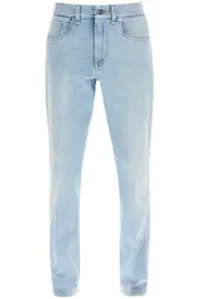 [FENDI] FENDI faded ff pattern jeans with 30 Light blue