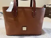 NWT Dooney & Bourke Camel Pebble grain Tote