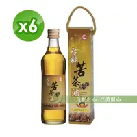 在飛比找樂天市場購物網優惠-台糖 苦茶油(500ml/瓶)x6_免運