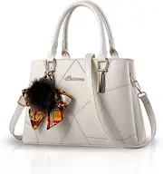 [NICOLE & DORIS] NICOLE&DORIS Women's Fashion Crossbody Shoulder Bag Satchel Shopping Bag Faux Leather