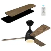 Ceiling Fans with Lights 42 inch Black Ceiling Fans with Lights and Remote Co...