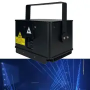Full Color Animation Laser Projector DJ Light ILDA Stage Laser Beam Light 3W RGB