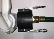 275 330 GALLON IBC TOTE TANK DRAIN ADAPTER 2" Cam Lock x BRASS Garden Hose