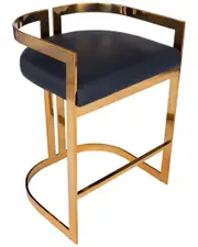 Butler Specialty Company Clarence & Faux Leather 25in Counter Stool
