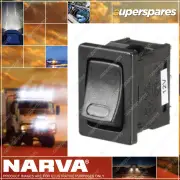 Narva Brand Off / On Micro Rocker Switch With Red LED Blister Pack