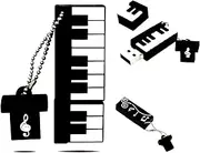 16 GB Flash Drive 16GB - 16 GB USB Flash Drive - 16GB Thumbdrive (Keyboard)