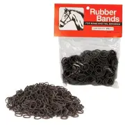 Jeffers Equine Rubber Braiding Bands – 500 Pack Off White – Mane & Tail