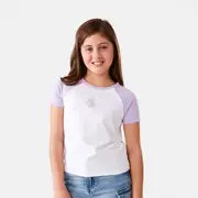 Short Raglan Sleeve Top