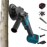Orchard Electric Tools, Cordless Bark Remover, 8500r/min Handheld Fruit Tree Bark Removal Kit, Rechargeable Orchard Specific Bark Scraper, with Large Capacity Lithium Battery Rotten Wood Collectio
