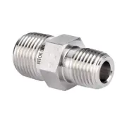 FITOK Pipe Fitting Reducing Hex Nipple 1 1/2 x 3/4 Male NPT 316 SS 5000 psi
