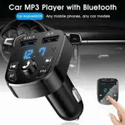 Bluetooth Car FM Transmitter MP3 Player Radio Wireless Adapter Kit 2 USB Charger