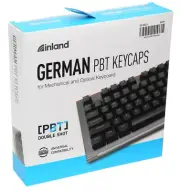 Inland German PBT Double Shot Keycaps NEW