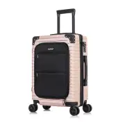 Dukap Tour 20" Hard Shell Carry On Luggage Suitcase with TSA Lock, USB Port