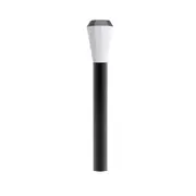 CLA LIGHTING Geb LED Bollard Light - 13W Warm White - Tapered - 800mm Grey