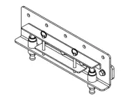 Demco RV 6004 Bolt-On Fifth Wheel Trailer Hitch Mount Kit