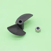 QONXIX Rc Model Boat Nylon Propeller 2 Blades Screw Propeller, for Ft012 Brushless Electric Racing Boat Spare Parts RC Boat Propellers