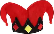 Gadpiparty performance hat party cosplay costume Cosplay Head Decorative Accessary Clown cap Clown hat decorate bevel