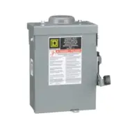 DU322RB Square D Series E Disconnect 240V ACV 60A Switch