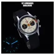 Sugess Pilot Watch ST19 Origin Movement Swanneck Wristwatch Mechanical Chronogra