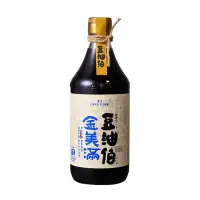 在飛比找momo購物網優惠-【豆油伯】金美滿醬油-無添加糖500ml