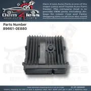 Toyota Highlander ECU ECM EBX Brain Engine Computer Control 89661-0E880 Right