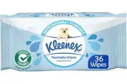 Kleenex Flushable Wipes Fragrance Free 36 pack