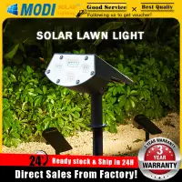 在飛比找蝦皮購物優惠-Modi太陽能景觀射燈戶外20顆led草坪燈ip65防水花園
