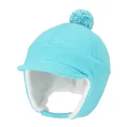 Nevenka Winter Outdoor Peaked Hat with Earflaps For Children-SkyBlue