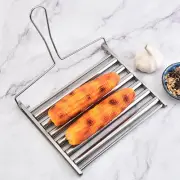 Hot Dog Roller Hot Dog Steamer Holder BBQ Hot Dog Griller Stainless Steel
