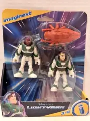 New Imaginext Disney Pixar Lightyear Buzz Lightyear & Alisha Hawthorne