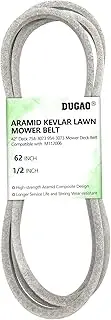 M112006 Belt for John Deere Cub Cadet 42 inch Deck 954-3073 754-3073 Hustler Drive 781443 Gravely 07242200 Lawn Mower Kevlar Belt 1/2'' x 62''