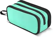 Large Capacity School Pencil Case Man Pencil Case For Kids Box Pencil Case Multifunctional for Elementary Mint Green