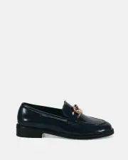 Miss Sofie Lale/Navy Patent Womens Casuals 10