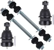 SCITOO 4-PC SET Suspension Kit For Ford for Mustang Lower Ball Joint,Rear/Front Sway Bar End Link