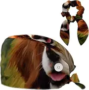 [YTYVAGT] Scrub Caps Women,Scrub Hats Suitable for Women,Cavalier King Charles Dog