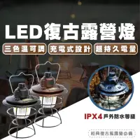 在飛比找momo購物網優惠-【TAS CAMP】LED 復古露營燈 油燈 馬燈(LED 