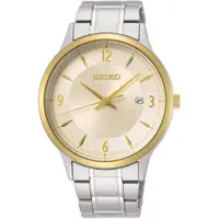 在飛比找PChome24h購物優惠-SEIKO 精工 CS系列50周年紀念腕錶/金X銀/40mm