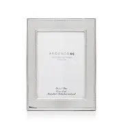 Argento Sc Amira Double-Bead Sterling Silver Frame, 5 x 7