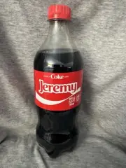 Share a Coke with Jeremy 2025 Personalized Gift Coca~Cola Bottle 20oz