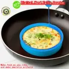 4 PCS Egg Fried Ring Silica Gel Egg Fried Mold Pancake Kitchen Ring Silicone