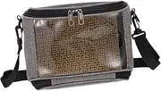 NOLITOY Parrot Carrier Handheld Bird Cage Bag Large Mesh Ventilation Oxford Fabric Scratch-Resistant