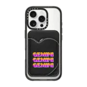 Snappy MagSafe Wallet Snappy™ BioVeg Heart Wallet MagSafe Compatible GEMINI WALLET BY AF ILLUSTRATIONS