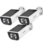 3X Wansview 3MP Solar Security Camera Wireless WiFi Outdoor Night Vision Audio