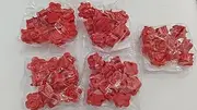 Wshxjzyay 50pcs Plant Climbing Wall Fixture Clips (Red)