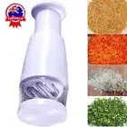 Vegetable Chopper Spiral Slicer Shredder Onion Garlic Fruit Cutter Gadgets Tools