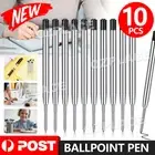 10 x Black Ballpoint Pen Refill/Refills Medium Point Compatible For Parker Pen A